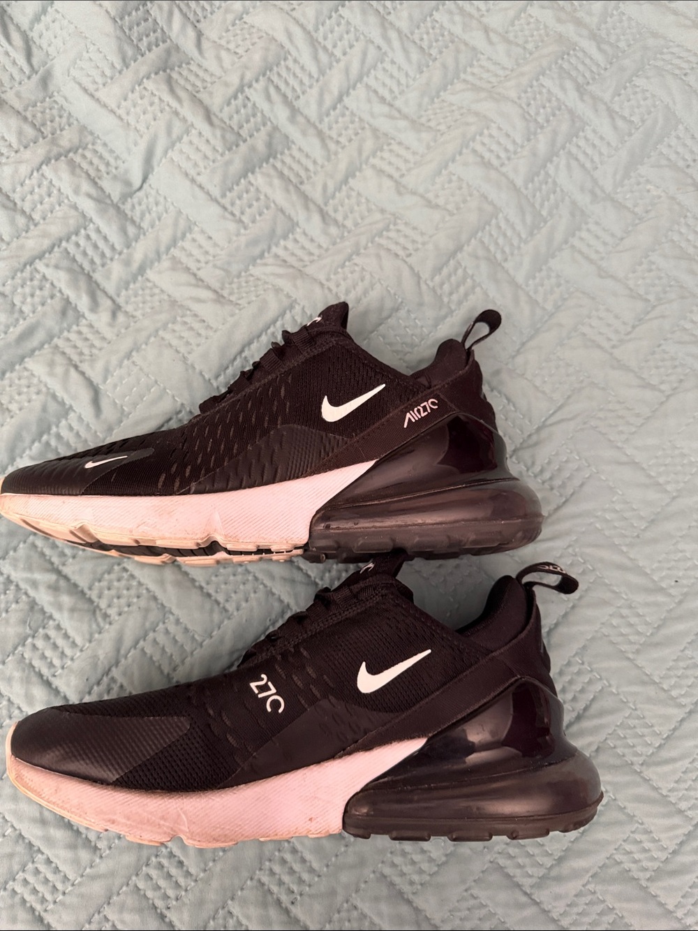 Nike Women’s Air Max 270 Black and White Sneakers